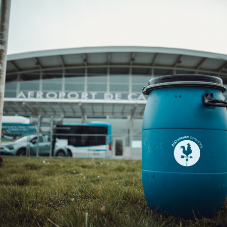 Illustration l'aéroport de Caen Carpiquet se lance dans la démarche zéro mégot