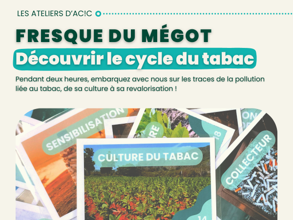 AC!C X ZORROMÉGOT PRO s'associent pour créer la fresque du mégot ! 🚬🎞️
